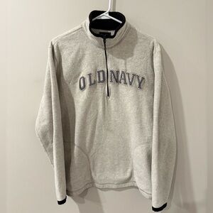 Vintage Old Navy Fleece Quarter Zip